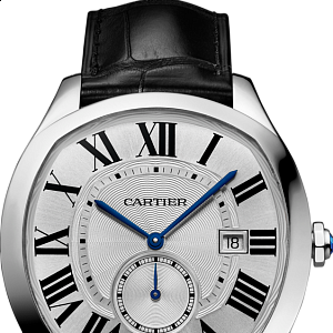 Hodinky Drive de Cartier s bílým ciferníkem