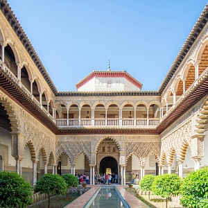 Seville, palác Alcázar