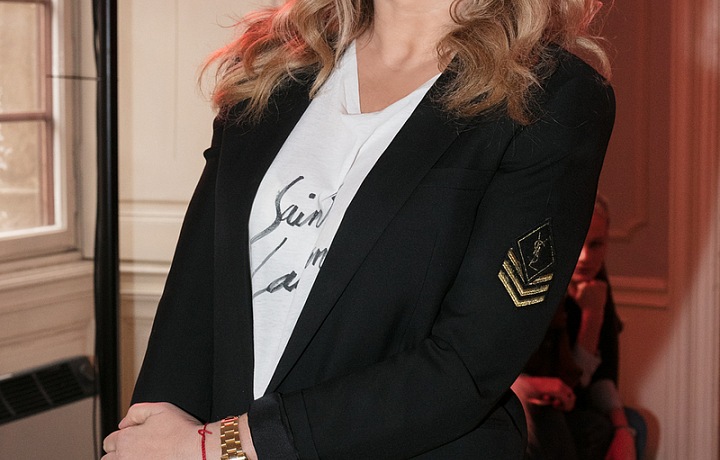 Monika Babišová na Fashion Weeku