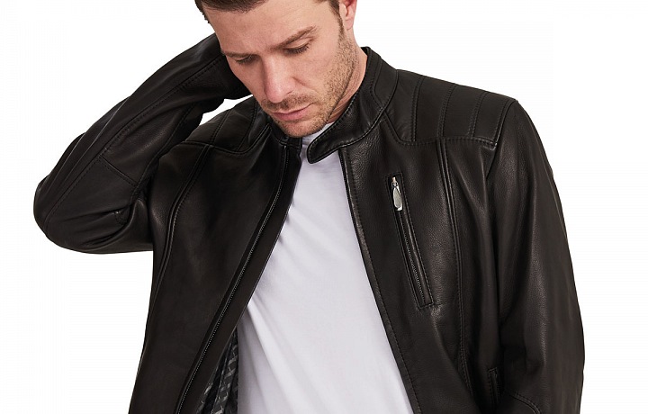 Kožená bunda Bentley