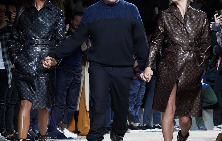Kim Jones, Naomi Campbell, Kate Moss