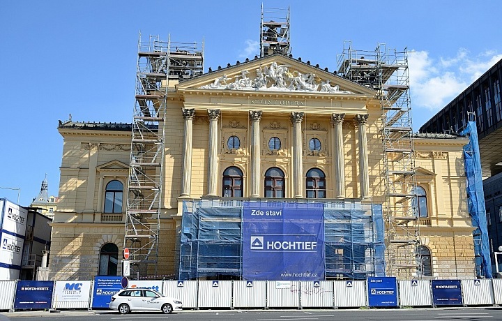 Státní opera finišuje s rekonstrukcí.