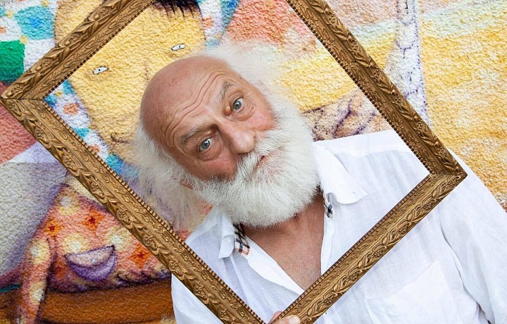 Slava Polunin nebere nic vážně, ani sebe. 