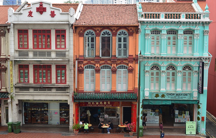 Ukázka shophouse