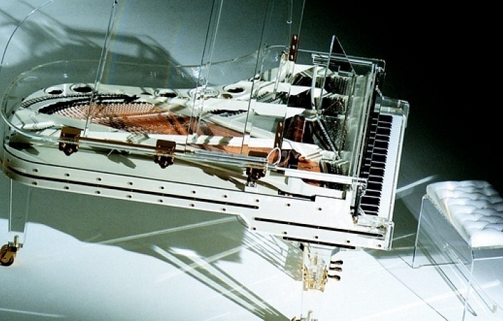 Crystal piano - Heintzman Piano Company