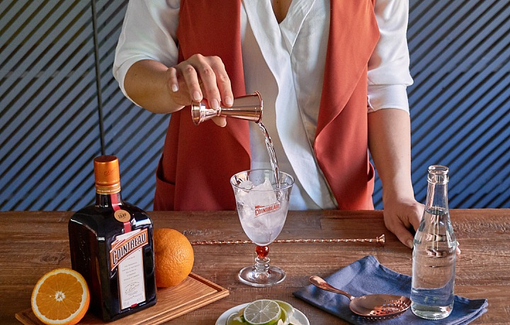 Namíchejte si Cointreau Fizz