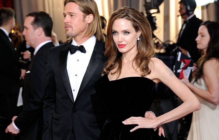 Brad Pitt a Angelina Jolie