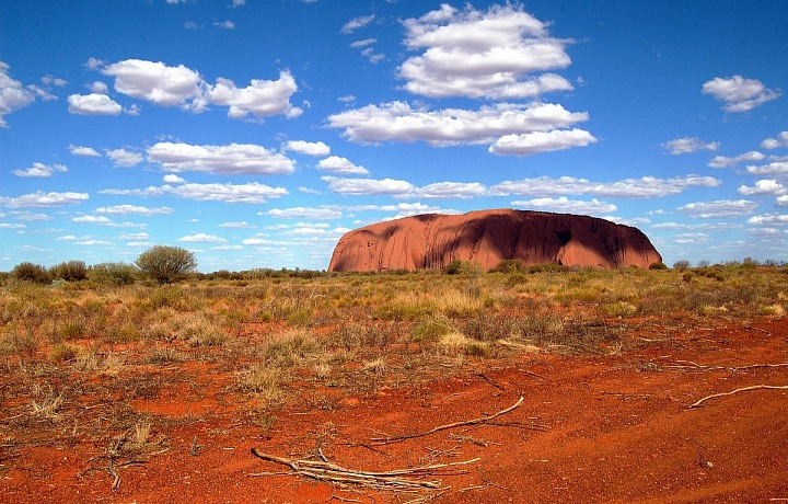Nádherný monolit Uluru