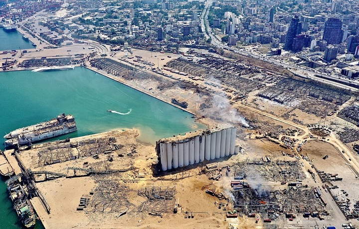 Bejrút po katastrofě