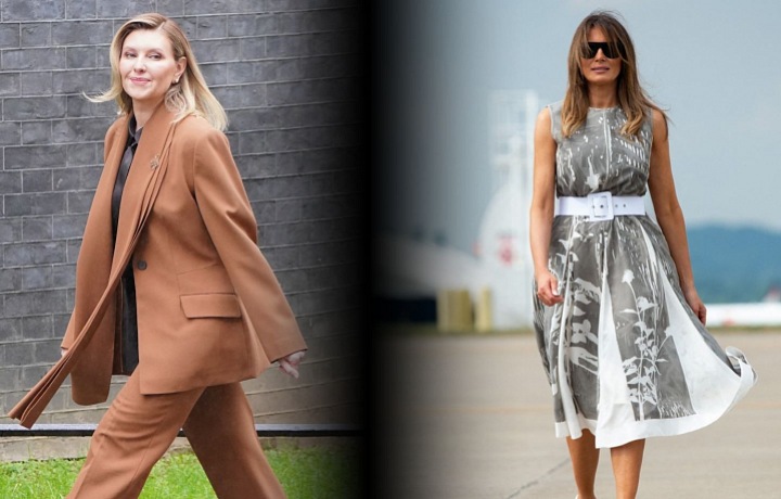 Olena Zelenská vsází na eleganci, Melania Trump na luxus