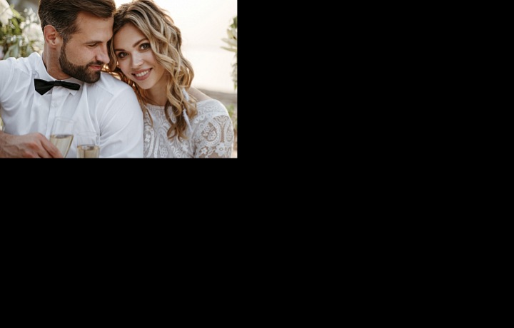 Nevěsta a ženich, ilustrační obrázek