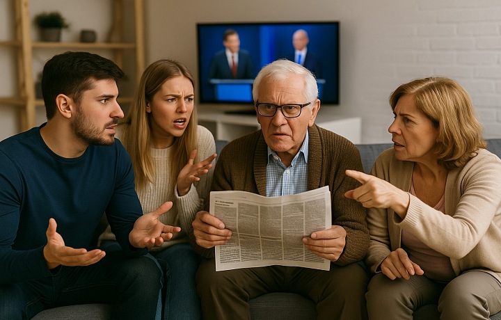 V rodinách to kvůli volbám a politickým názorům občas pořádně vře.