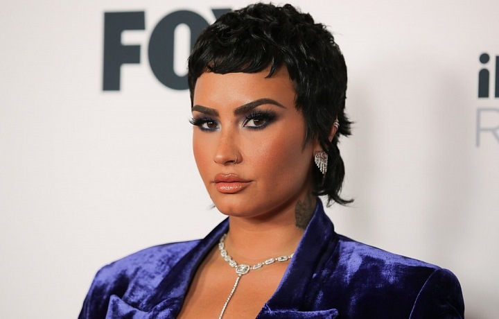 Americká zpěvačka Demi Lovato na iHeart Radio Music Awards