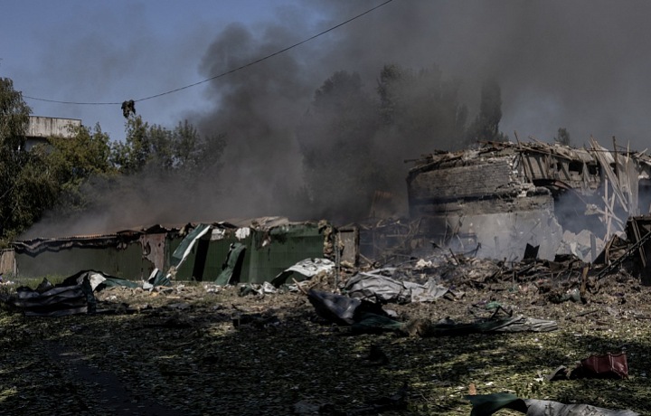 Boje se vedou na mnoha místech Ukrajiny