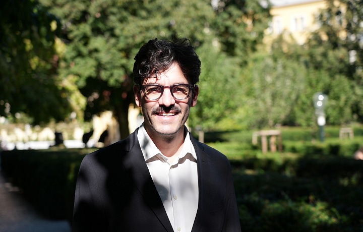 Kandidát na pražského primátora Adam Scheinherr (Praha sobě). 