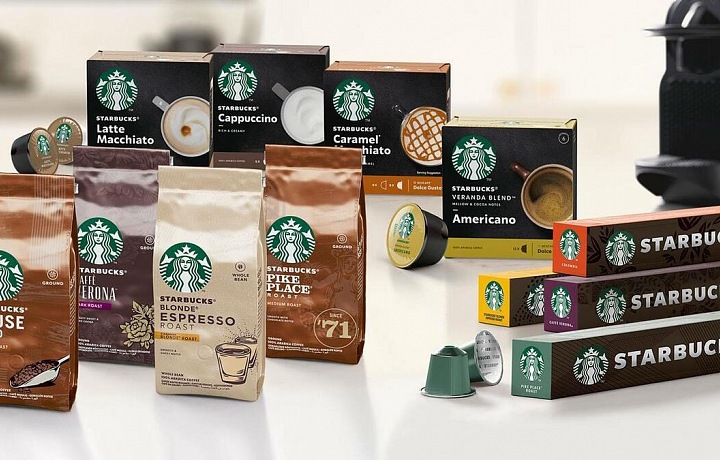 Nové produkty Starbucks