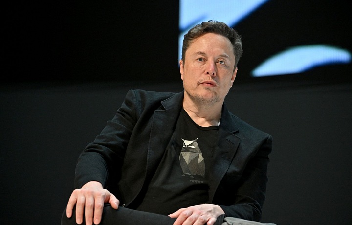Elon Musk v červnu na festivalu Cannes Lions