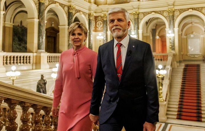Eva Pavlova a Petr Pavel