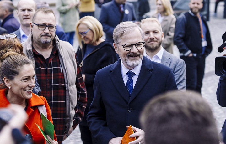Petr Fiala a Eva Decroix (oba ODS)