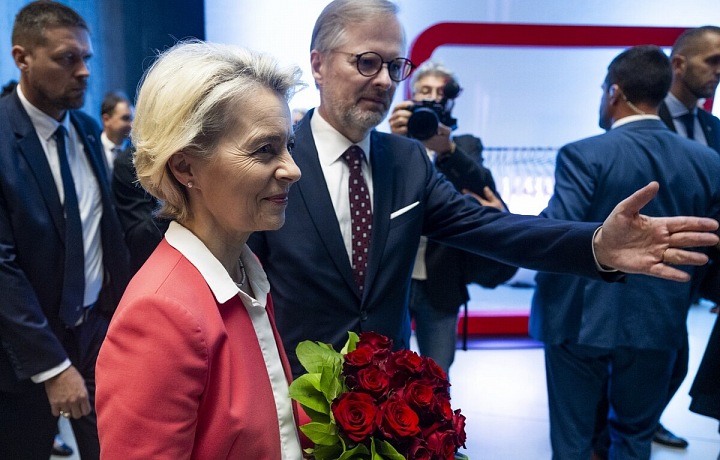 Premiér Petr Fiala a Ursula vo der Layen