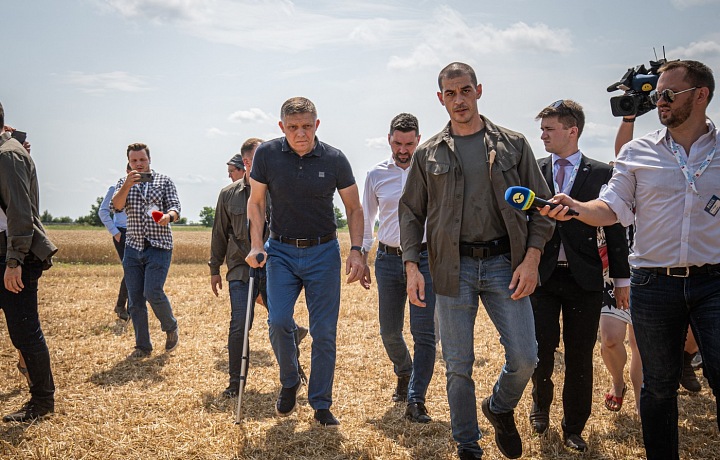 Robert Fico na veřejnosti po atentátu