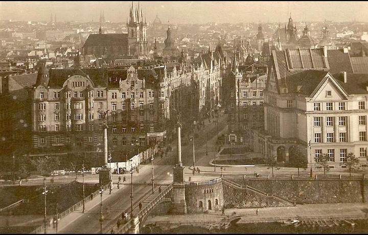 Pařížká - historická fotografie