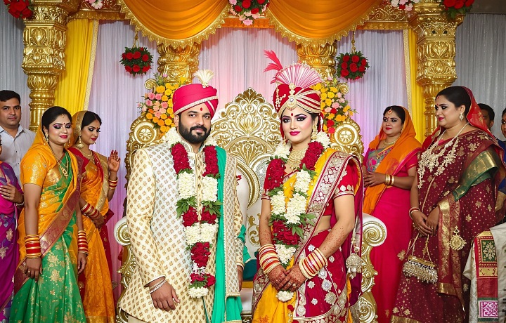 Maharadža so svojou vyvolenou