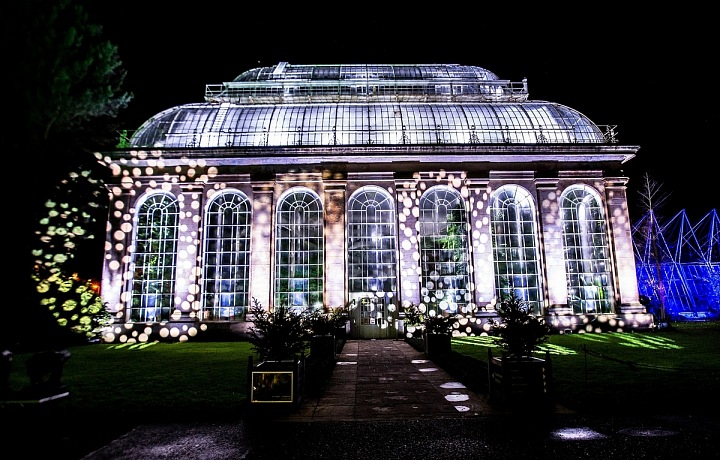 Vánoce v Royal Botanic Gardem