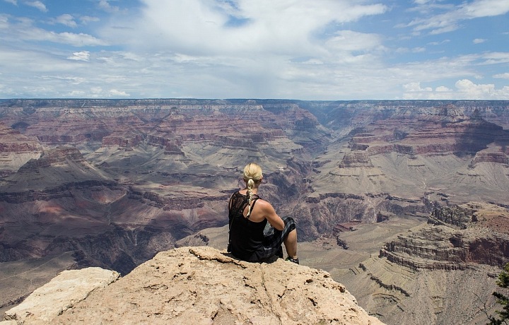 Grand Canyon láká k focení dokonalých selfie.