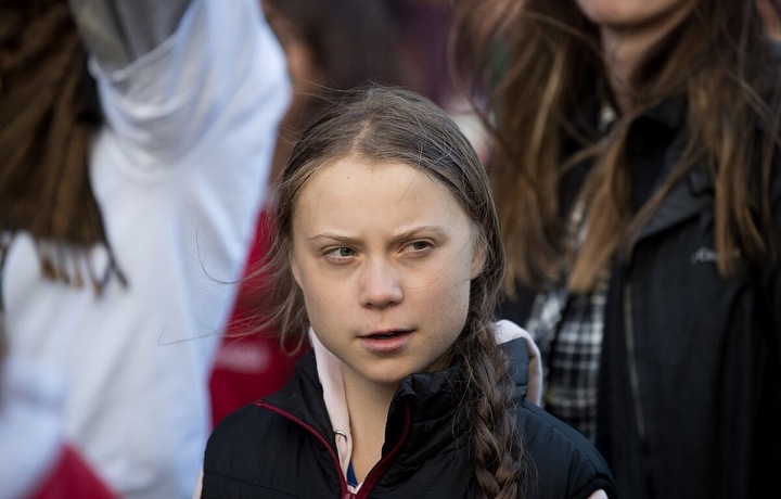 Švédská aktivistka Greta Thunberg