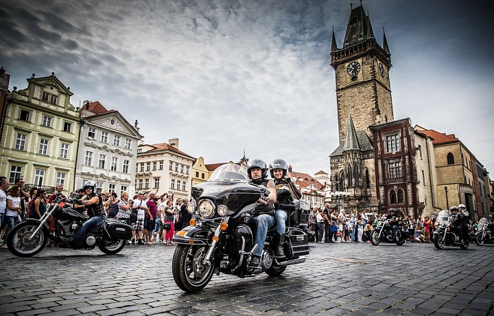Oslavy 115. výročí Harley-Davidson v Praze