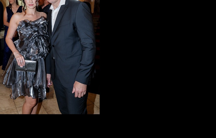 Dominika Branišová a Jaromír Jágr