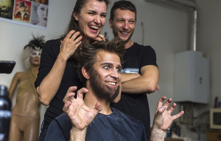 Igor Orozovič jako příšera.