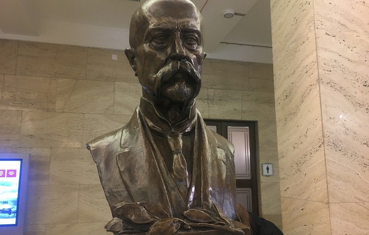První československý prezident Tomáš Garrigue Masaryk. 