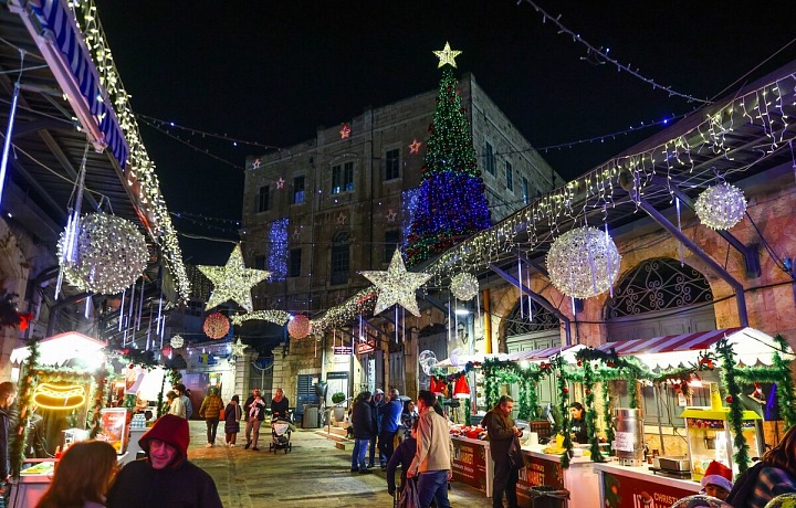 Jeruzalém Vánoce
