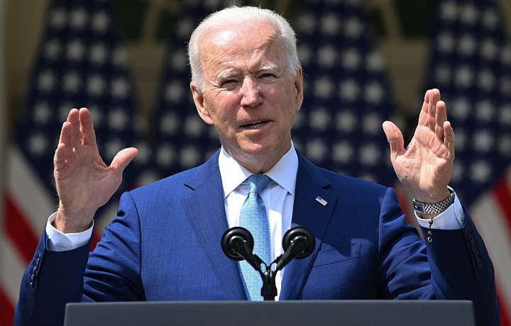 Americký prezident Joe Biden v dubnu 2021