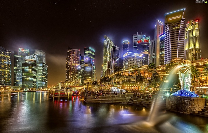 Singapur večer