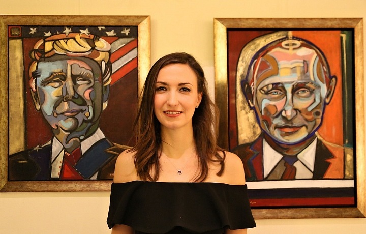 Lucie zvěčnila zahraniční prezidenty. 