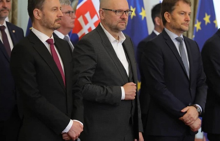 Eduard Heger, Richard Sulík a Igor Matovič