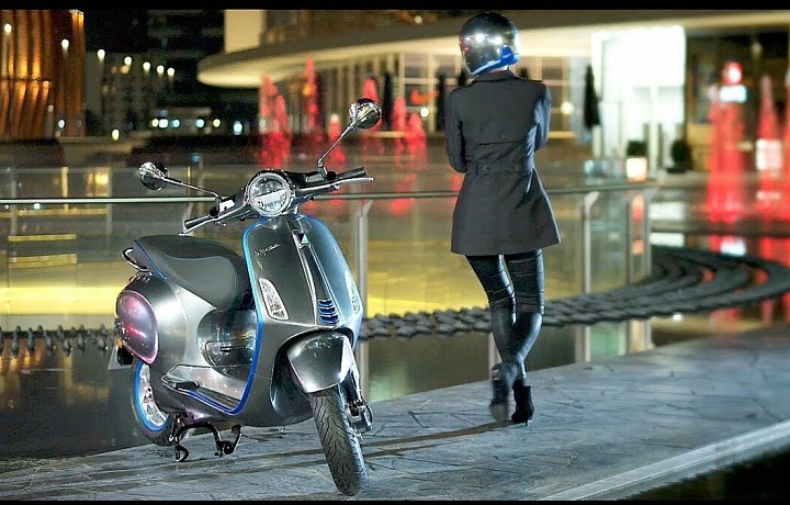 Luxusní Vespa v elektrické podobě