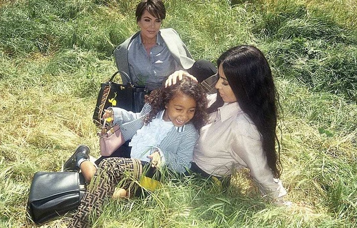 Kris Jenner, Kim Kardashian, North West