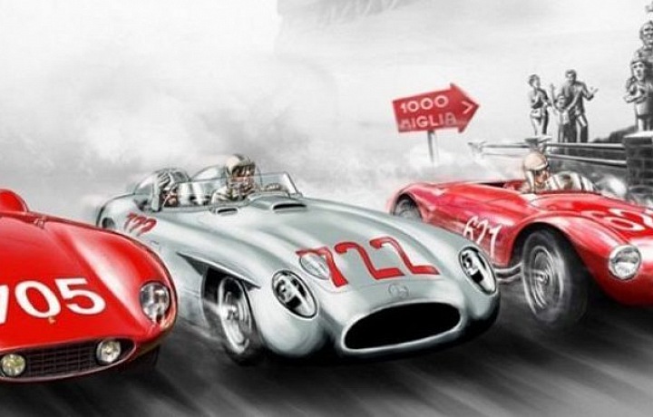 Slavný závod Mille Miglia