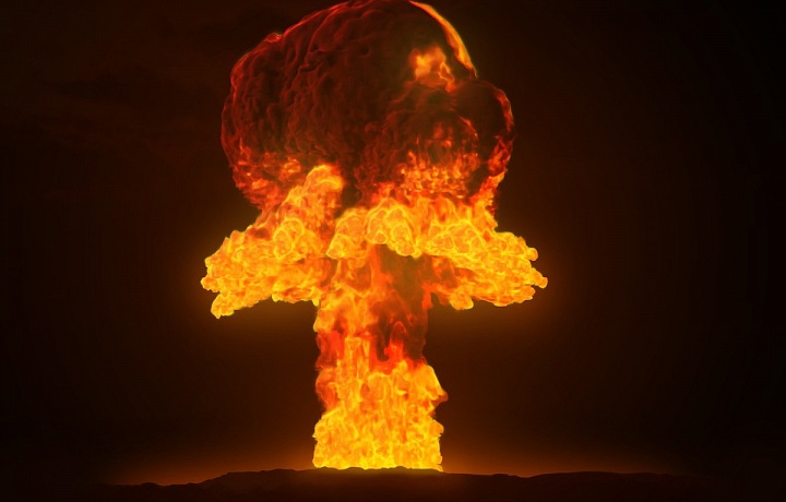 Výbuch atomové bomby