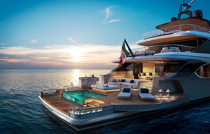 Pohodlí a luxus. To je jachta Benetti Oasis 40M.
