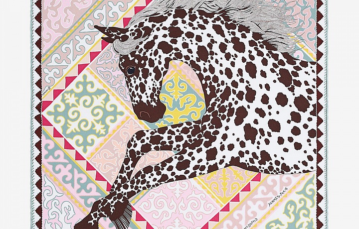 Luxusní šátek Hermès