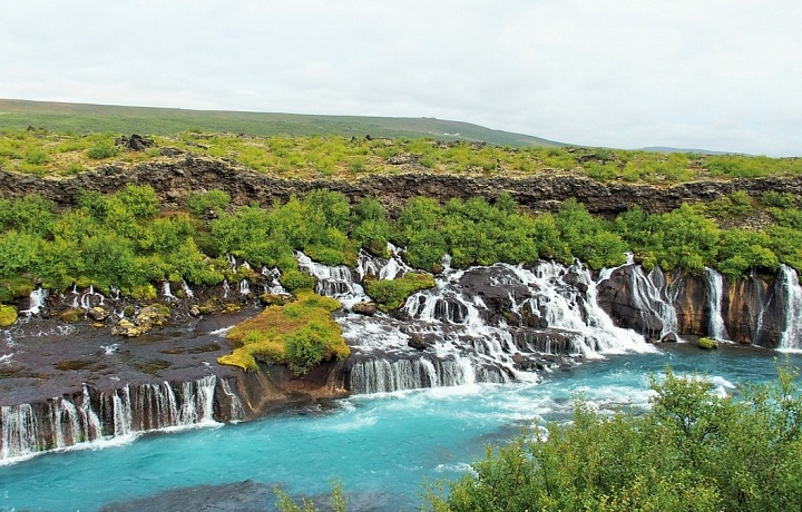 Kaskády Dynjandifoss