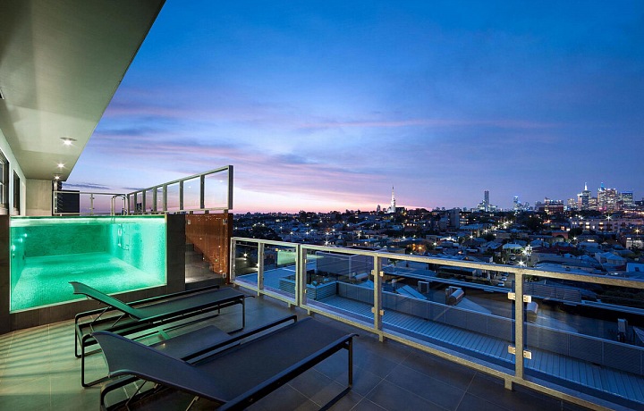 Jam architects/ Penthouse Austrálie