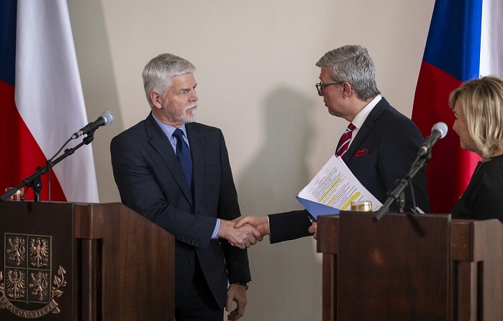 Petr Pavel jedná se stínovým premiérem Karlem Havlíčkem (ANO)