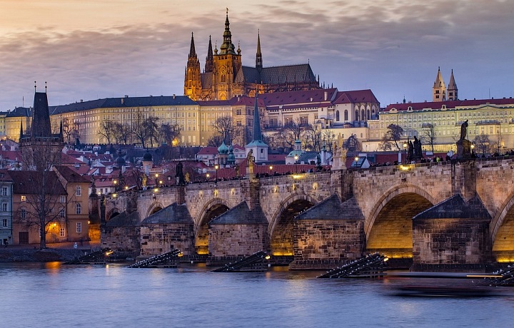 Výhled na Pražský hrad