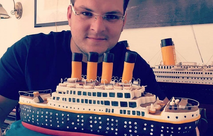 Ondřej Vrkoč Titanic obdivuje od svých čtyř let. 